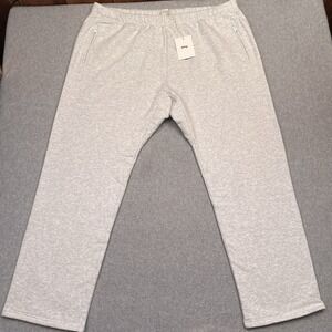 NEW Khy Kylie Jenner Fleece Sweatpants Womens 2XL Oversized Straight Heavyweight